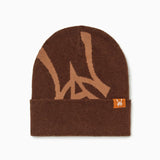 WOA Crest Knit Cap - Mocha