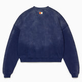 Nacy Blue sweatshirt with a NY Tough logo on a white background