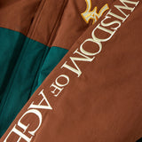 Harbor Sailing Jacket - Mocha / Marine Green