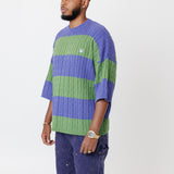 Cable-Knit Short-Sleeve T-Shirt- Hulk