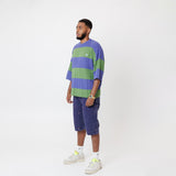 Cable-Knit Short-Sleeve T-Shirt- Hulk