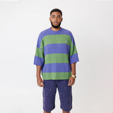 Cable-Knit Short-Sleeve T-Shirt- Hulk