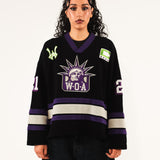Knit Hockey Jersey - Midnight