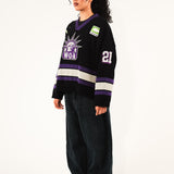 Knit Hockey Jersey - Midnight
