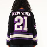 Knit Hockey Jersey - Midnight