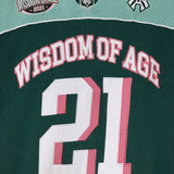 Knit Football Jersey V2- Mint