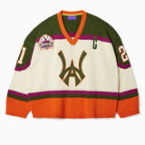 Knit Hockey Jersey - Cream