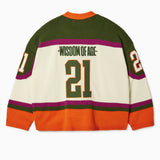 Knit Hockey Jersey - Cream