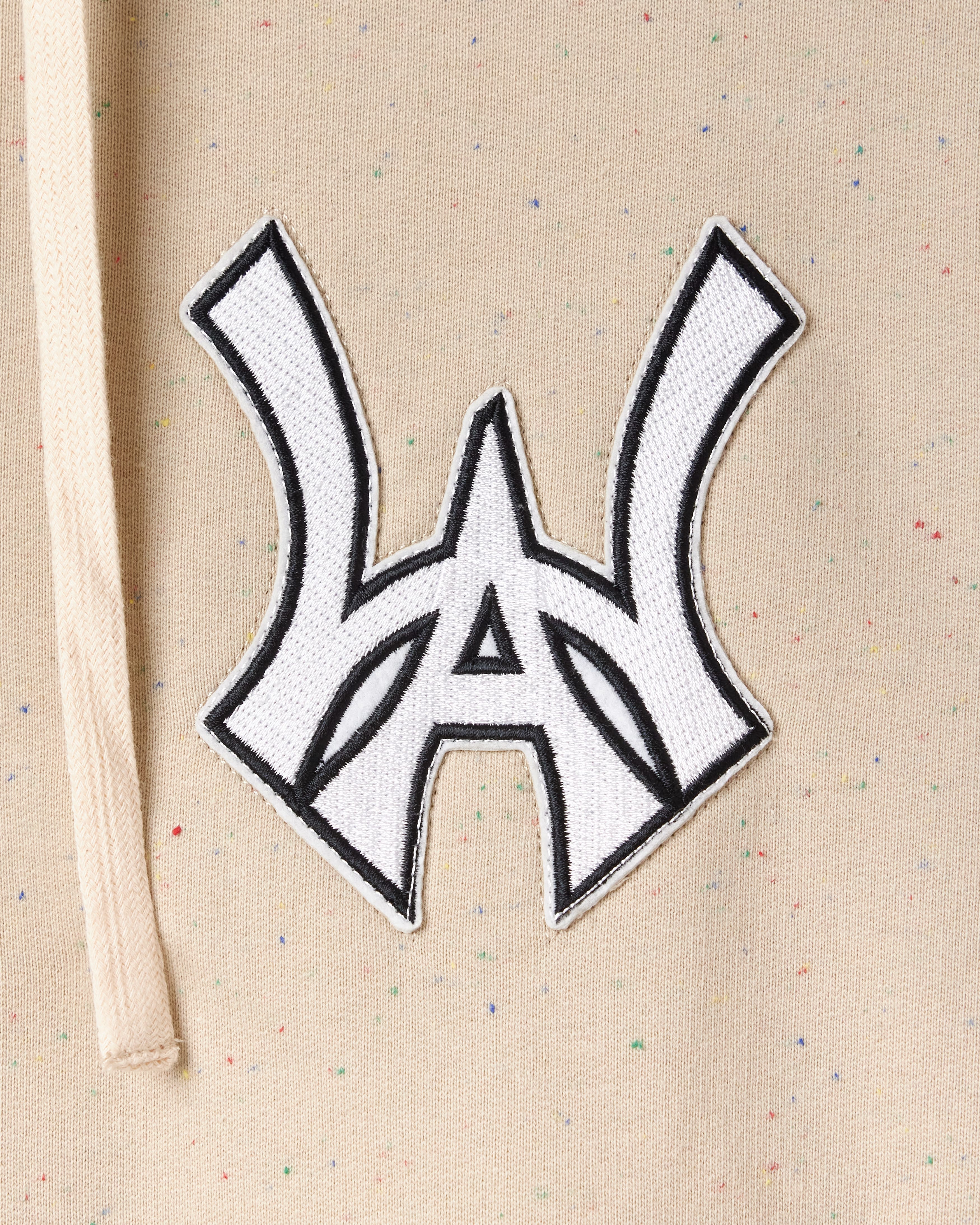 Close up of the WA logo
