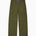 Olive Green cargo pants with multiple pockets on a white background