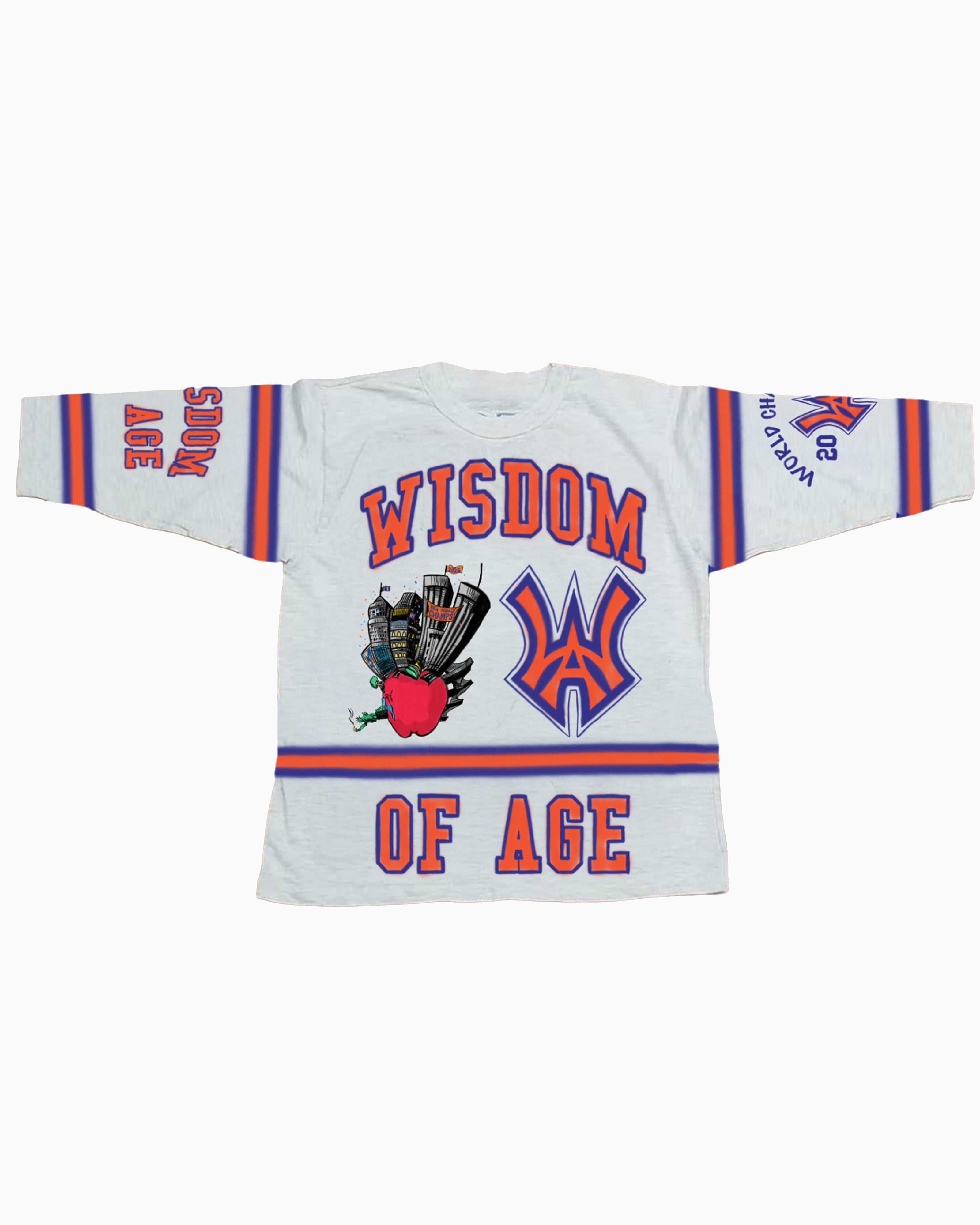 Wisdom Of Age City Champs shirt Celebrating the New York Knicks 2026 NBA Championship.